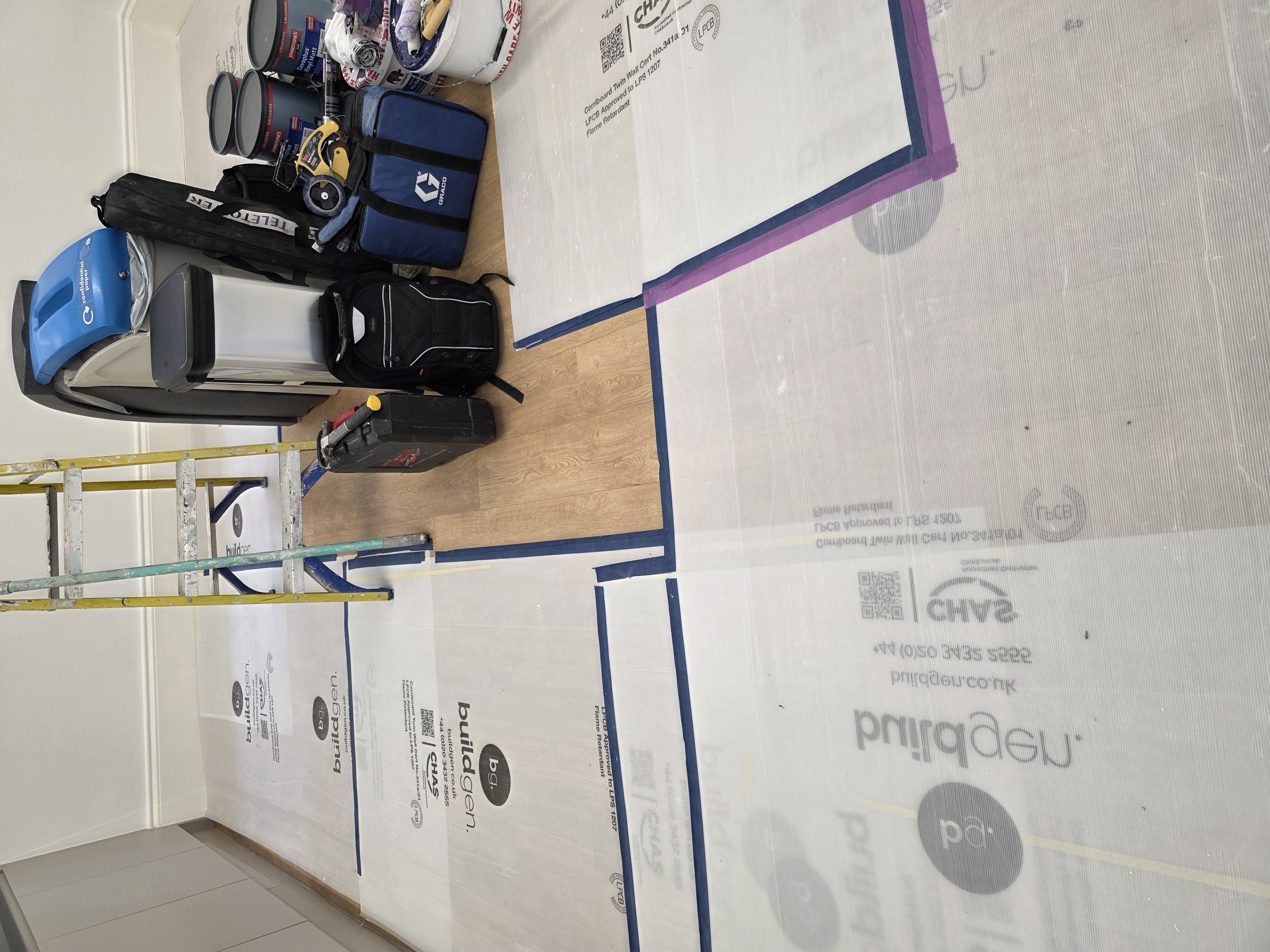 Site progress overview